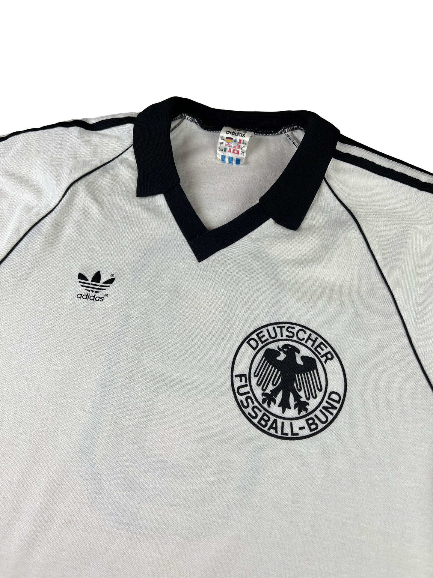 Deutschland 1982 "Hrubesch" Heim Trikot Adidas