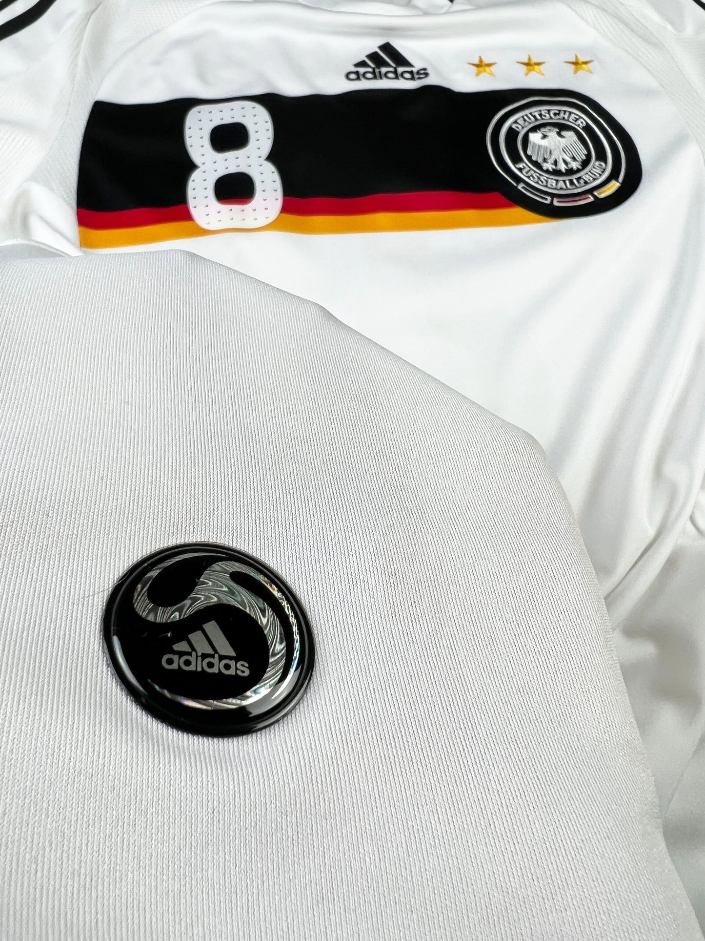 Deutschland 2008-09 "Frings" Heim Trikot "M" adidas