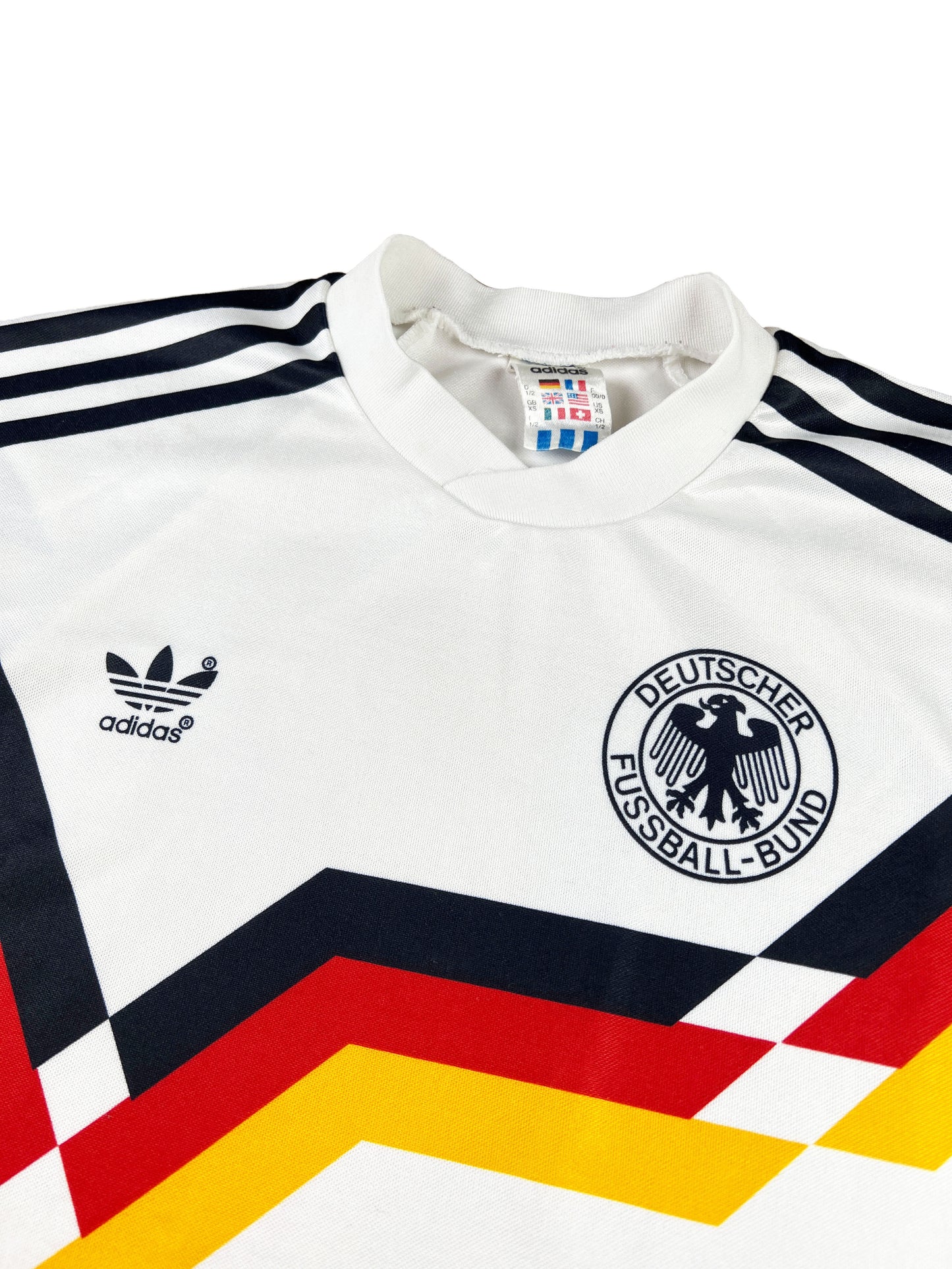 Deutschland 1988-91 Heim Trikot "XXS" adidas