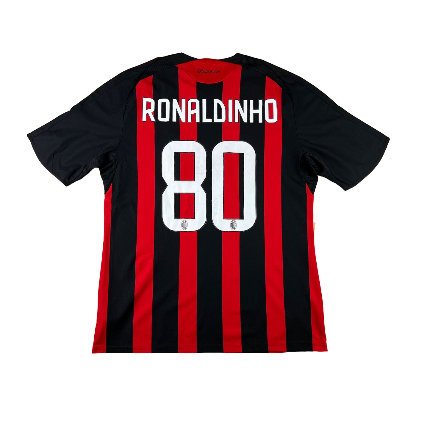 AC Mailand 2008-09 "Ronaldinho" Heim Trikot XL adidas