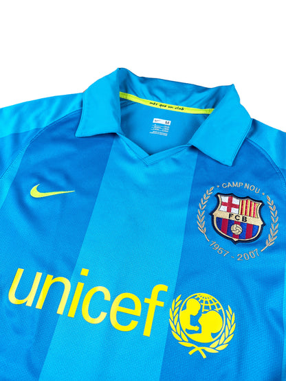 Barcelona 2007-08 Auswärts Trikot M *Player Spec* nike