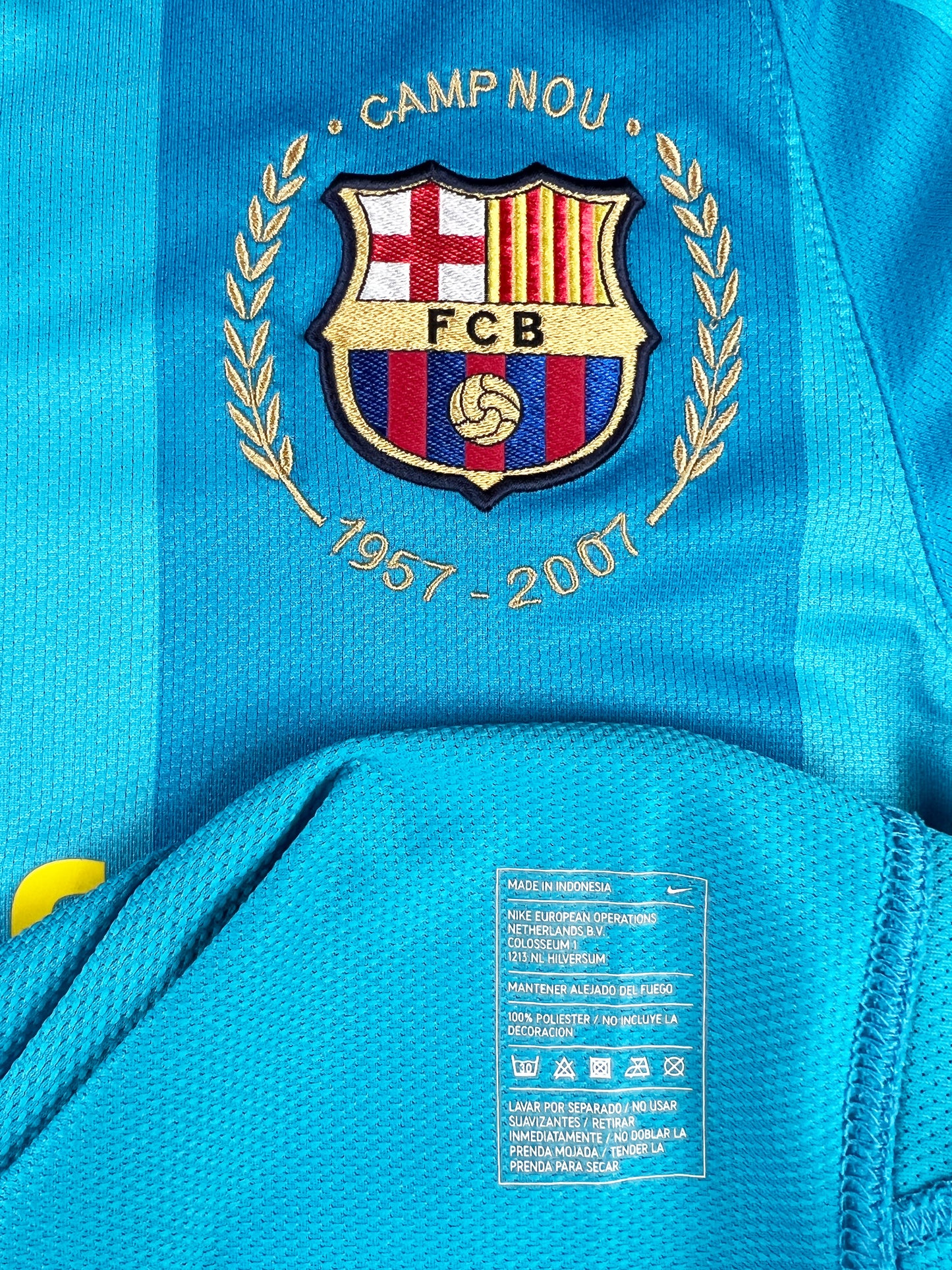 Barcelona 2007-08 Auswärts Trikot M *Player Spec* nike