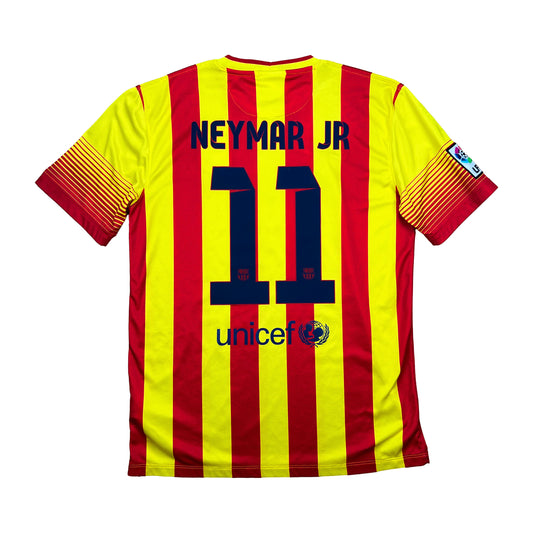 Barcelona 2013-14 "Neymar Jr" Auswärts Trikot M nike