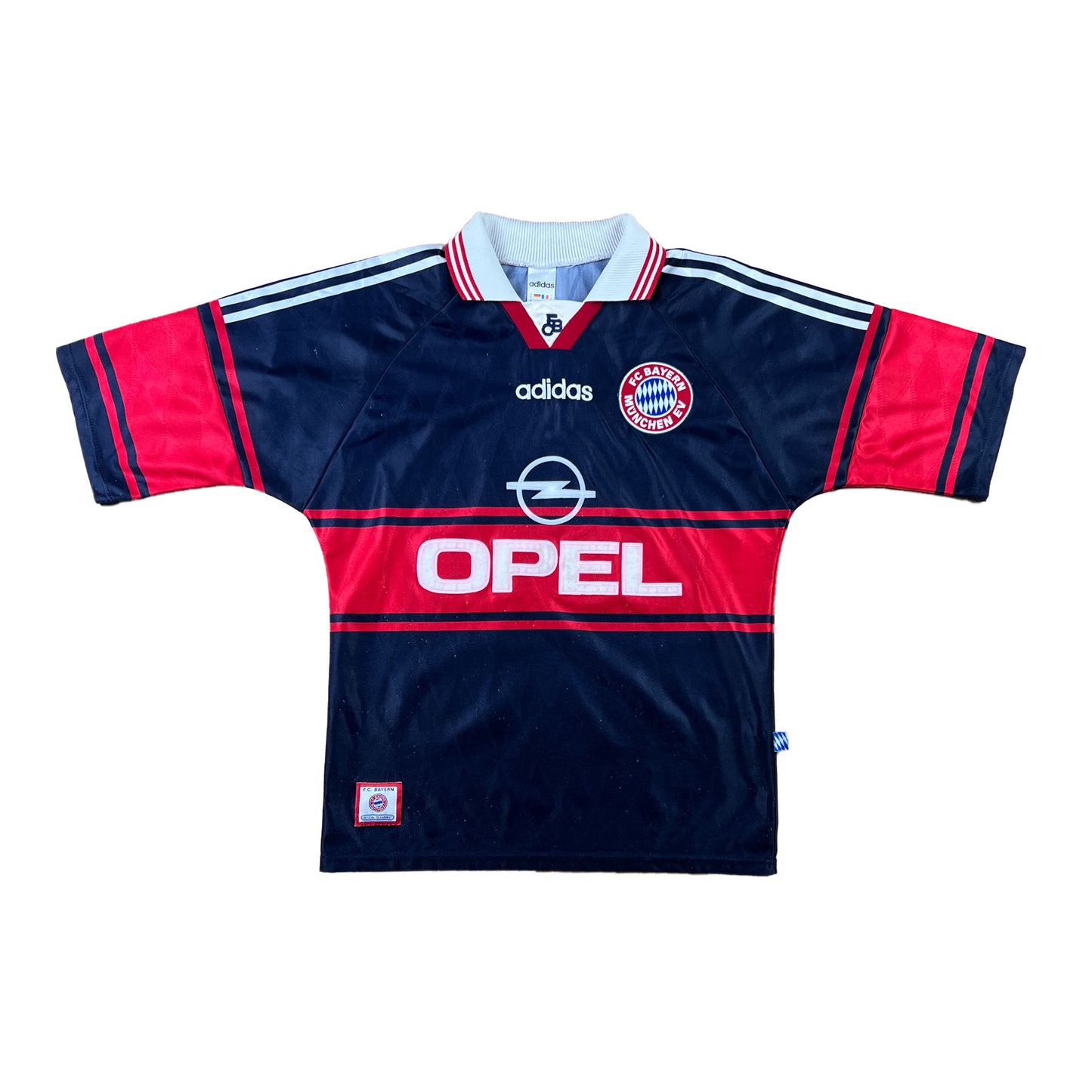 Bayern München 1997-99 Heim Trikot "S" adidas