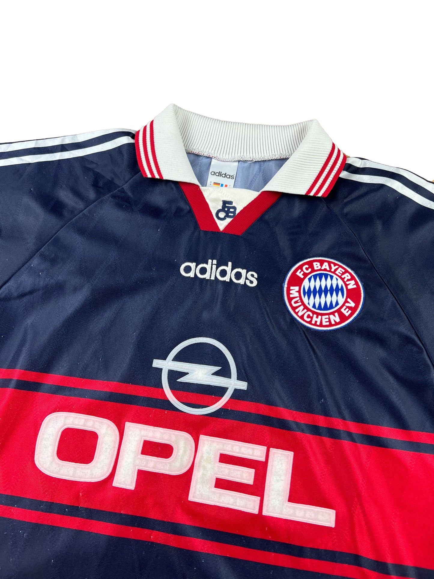 Bayern München 1997-99 Heim Trikot "S" adidas