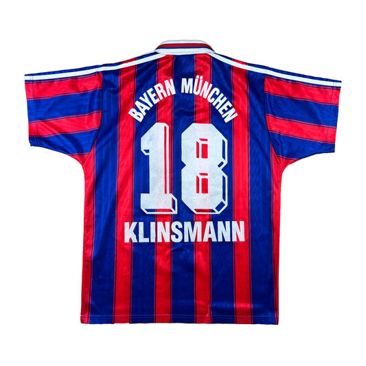 Bayern München 1995-97 "Klinsmann" Heim Trikot "M"