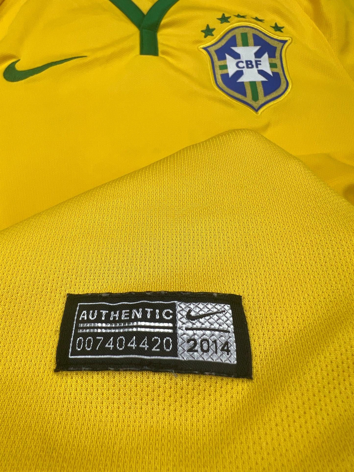 Brasilien 2014-15 "Nr.10 (Neymar)" Heim Trikot S nike