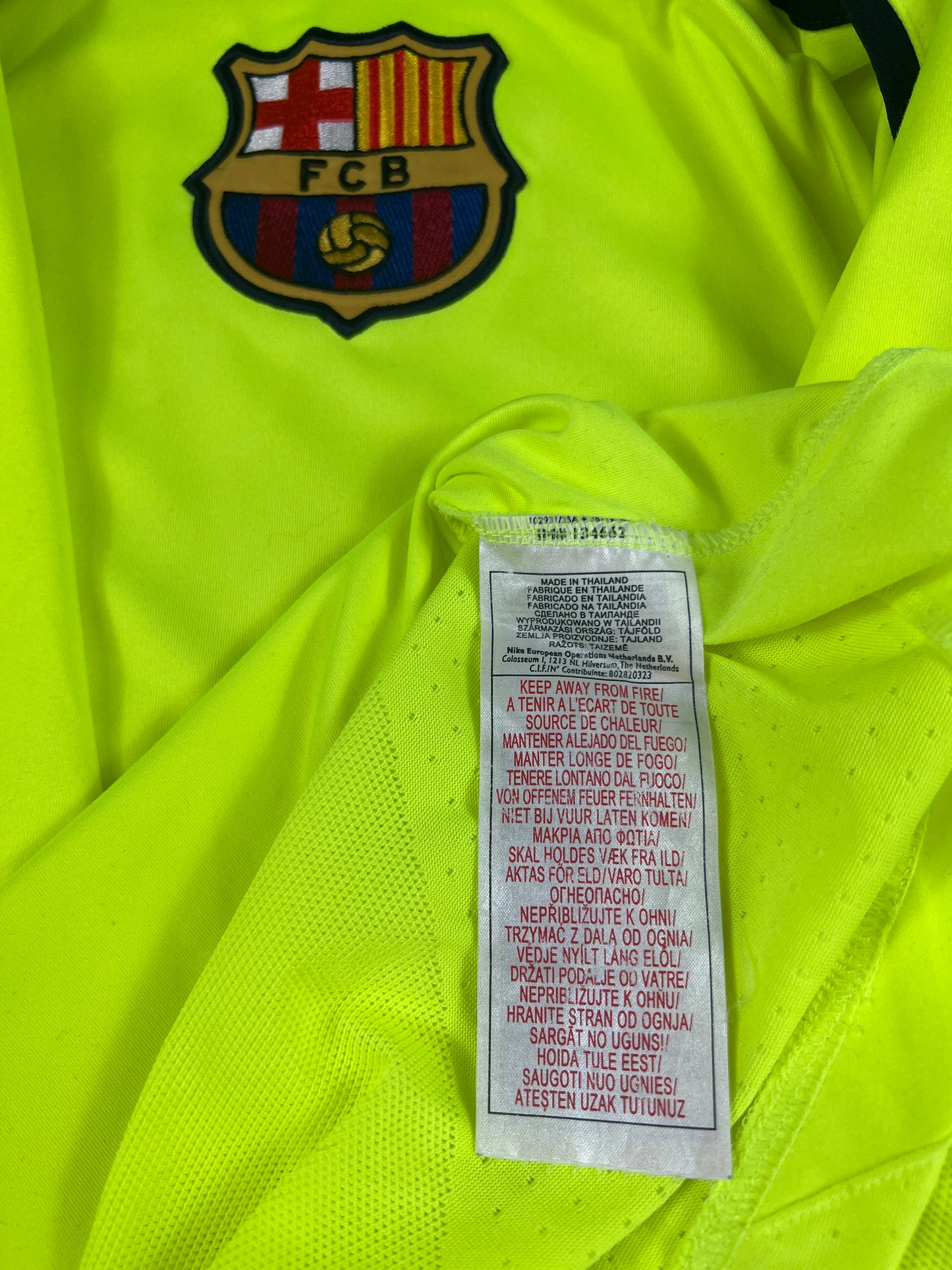 Barcelona 2005-06 Trainingsshirt XL nike total 90