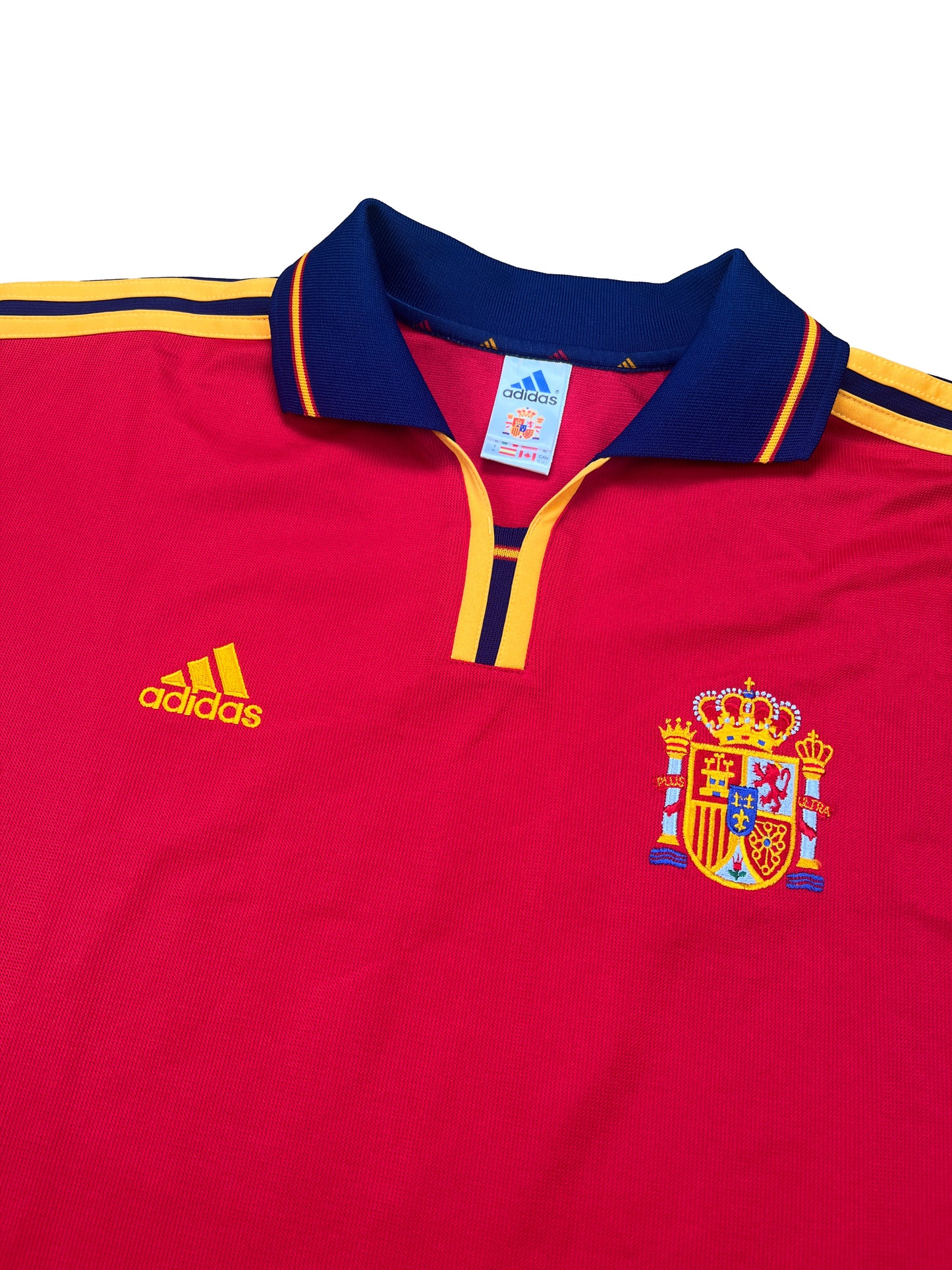 Spanien 2000-02 Heim Trikot XL adidas