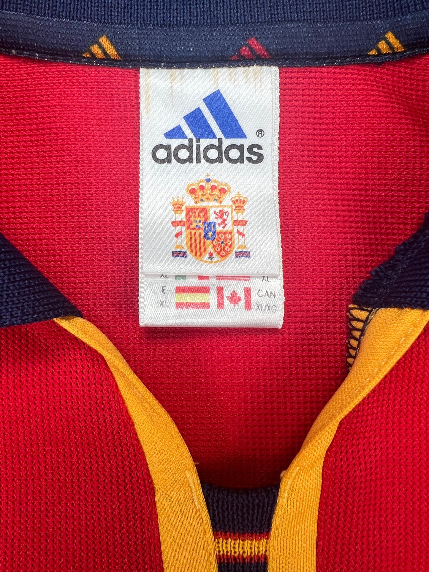 Spanien 2000-02 Heim Trikot XL adidas