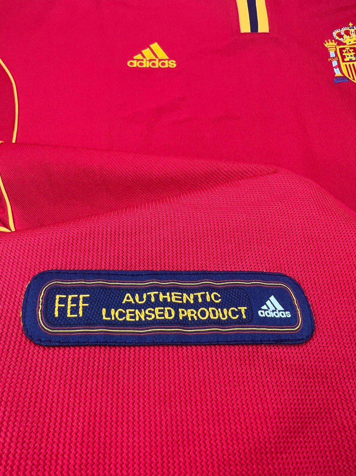 Spanien 2000-02 Heim Trikot XL adidas