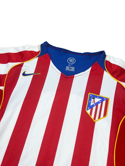 Atletico Madrid 2004-05 Heim Trikot M nike total 90