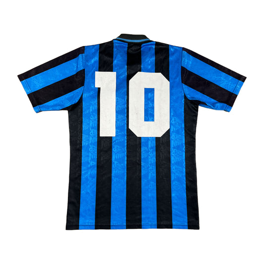 Inter 1992-94 Heim Trikot "Bergkamp" S Umbro