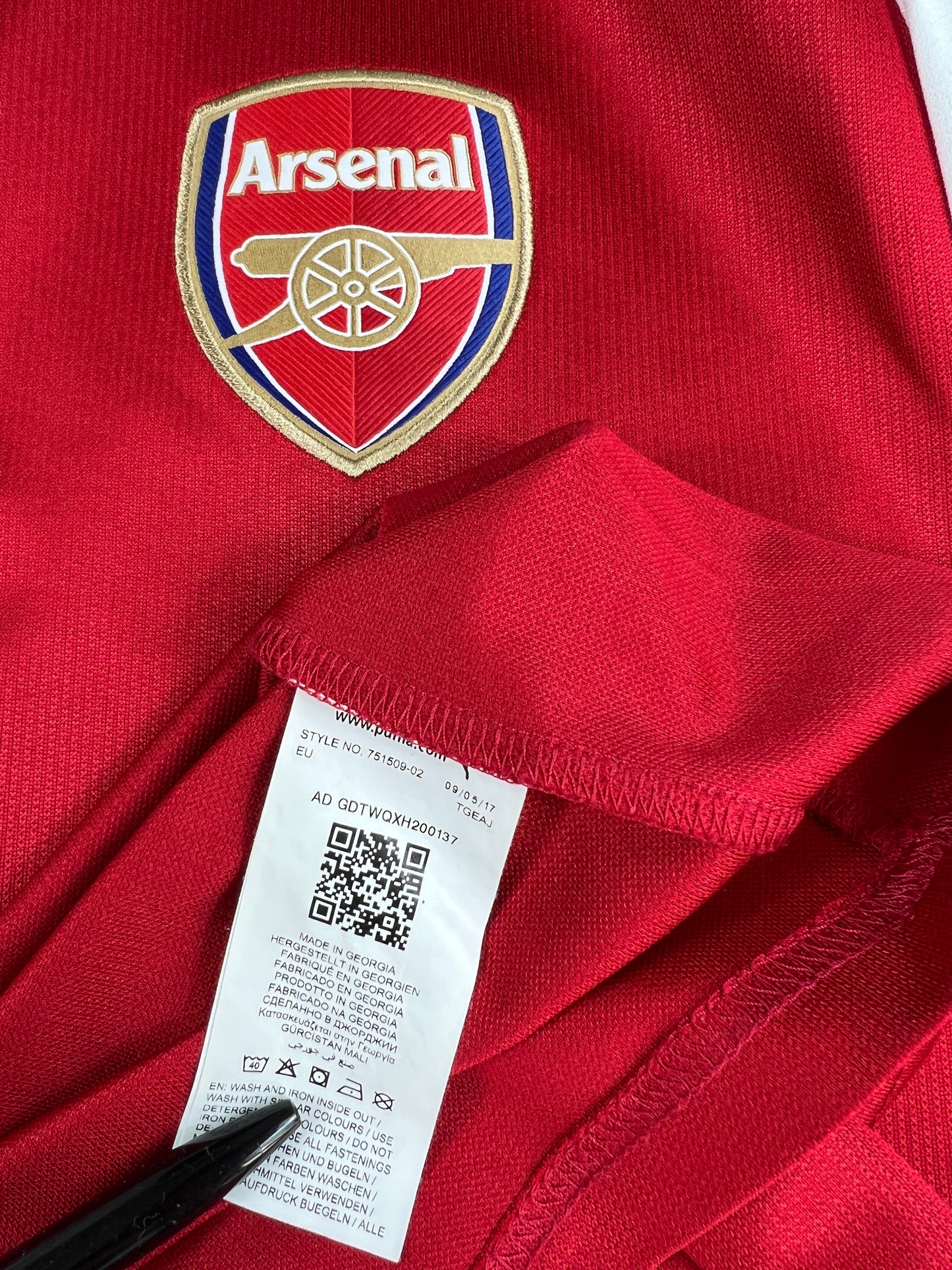 Arsenal 2017-18 Heim Trikot XL puma