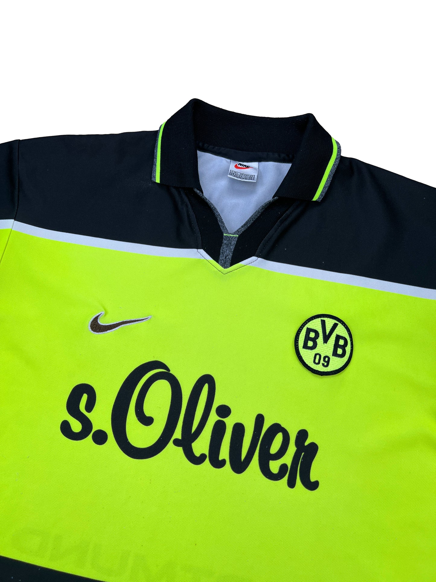 Borussia Dortmund 1997-98 Heim Trikot L nike BVB