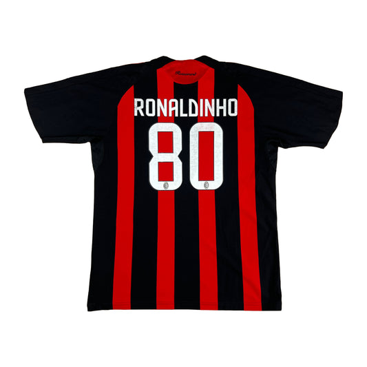 AC Mailand 2008-09 "Ronaldinho" Heim Trikot "Kinder XL (wie S)" adidas