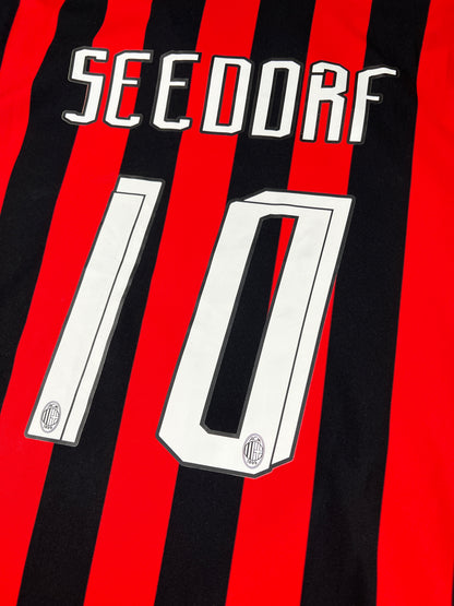 AC Mailand 2009-10 "Seedorf" Heim Trikot M adidas