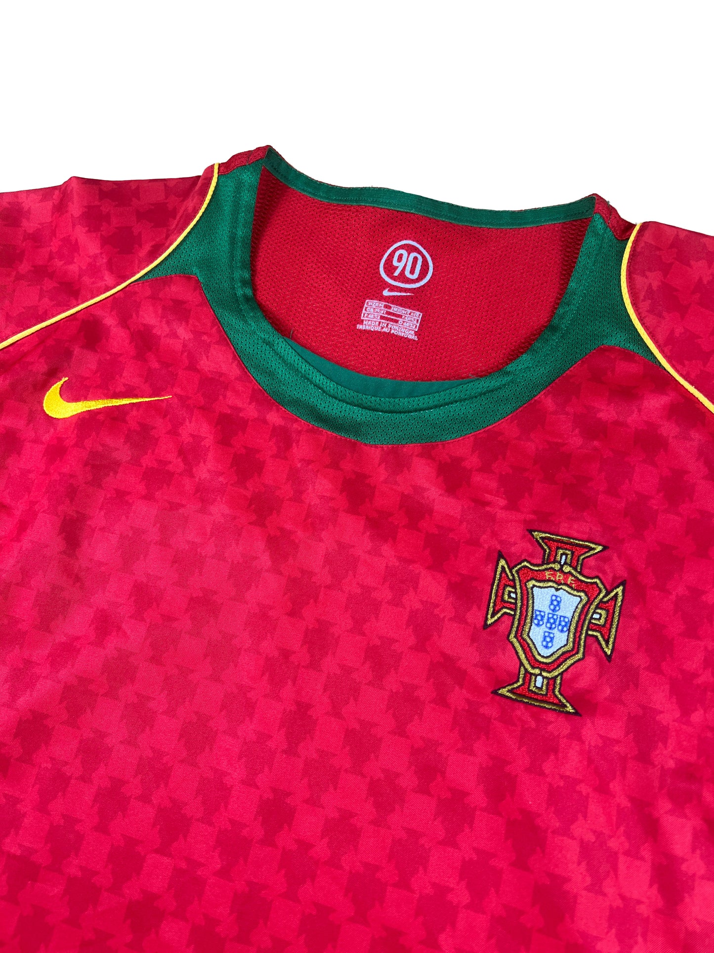 Portugal 2004-06 Heim Trikot M nike total 90