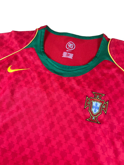 Portugal 2004-06 Heim Trikot M nike total 90