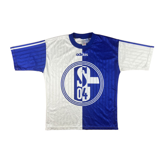 FC Schalke 04 90er Trainingsshirt S adidas