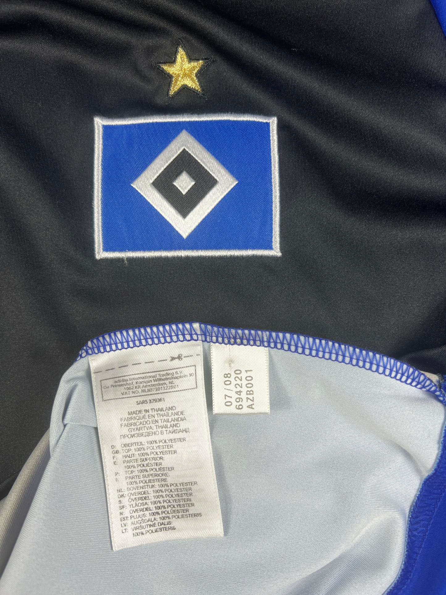 Hamburger SV 2008-10 Auswärts Trikot XL adidas