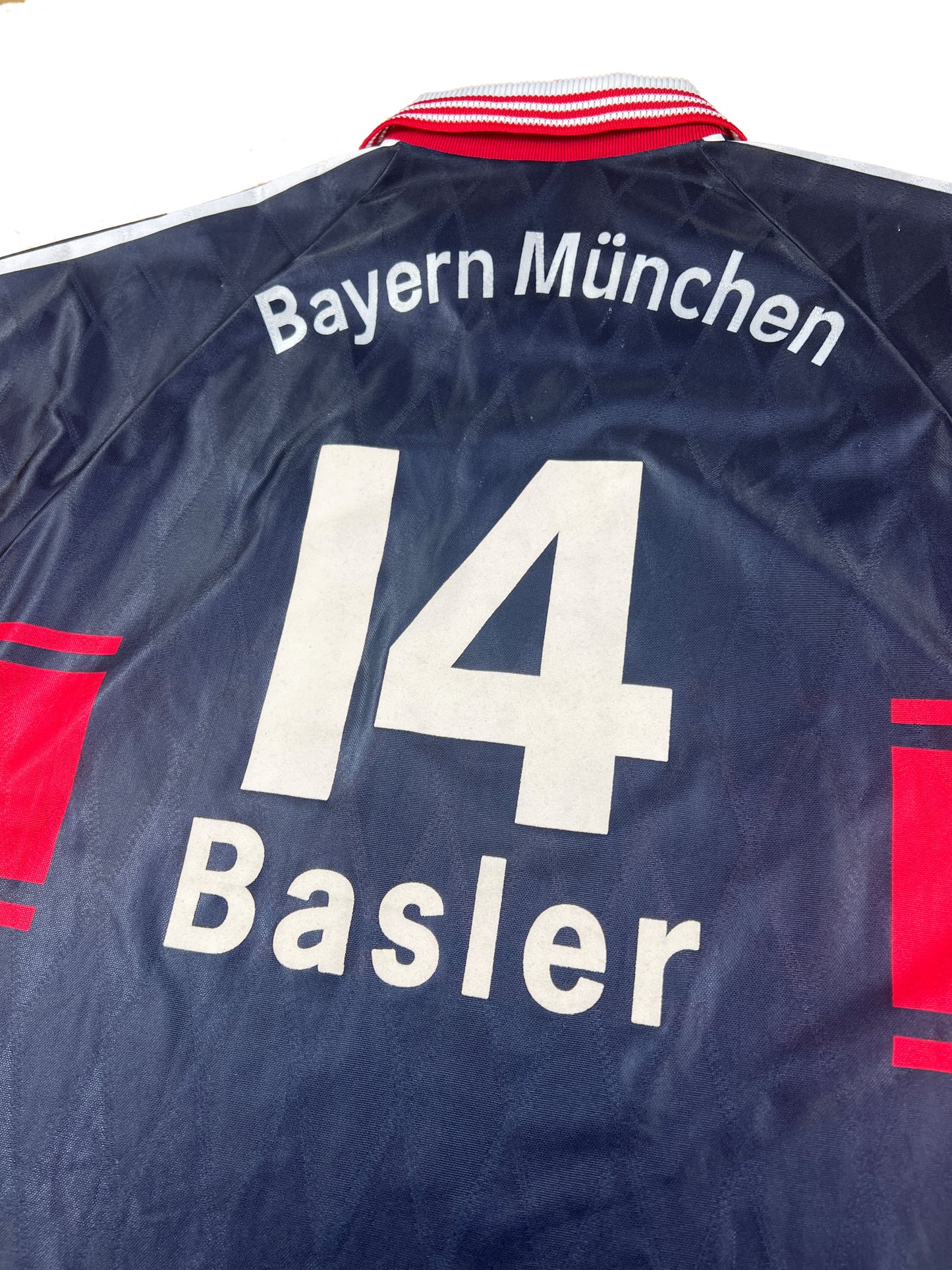 Bayern München 1997-99 "Basler" Heim Trikot S adidas