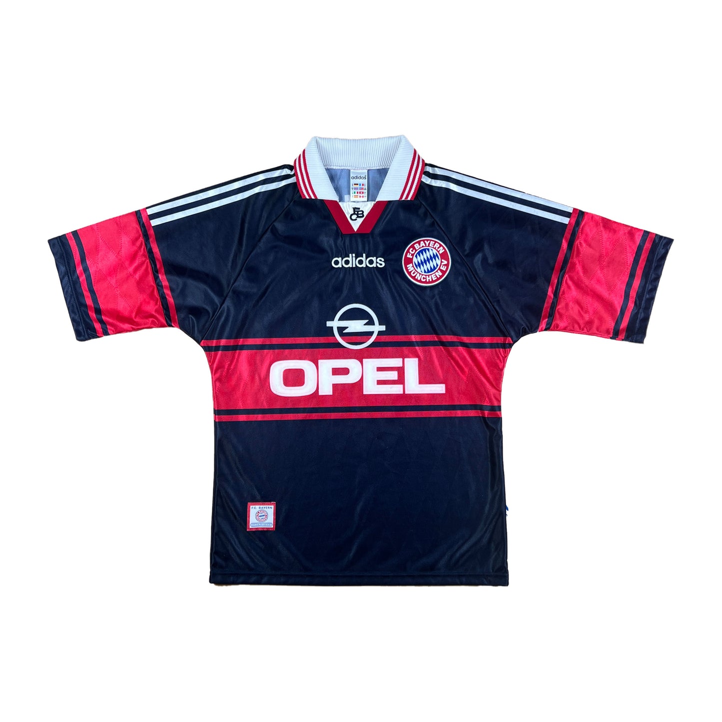 Bayern München 1997-99 "Basler" Heim Trikot S adidas