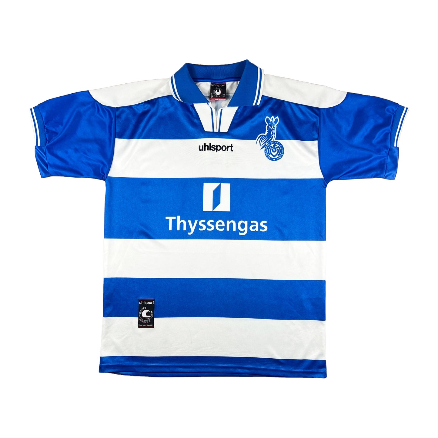 MSV Duisburg 1999-00 Heim Trikot L Uhlsport