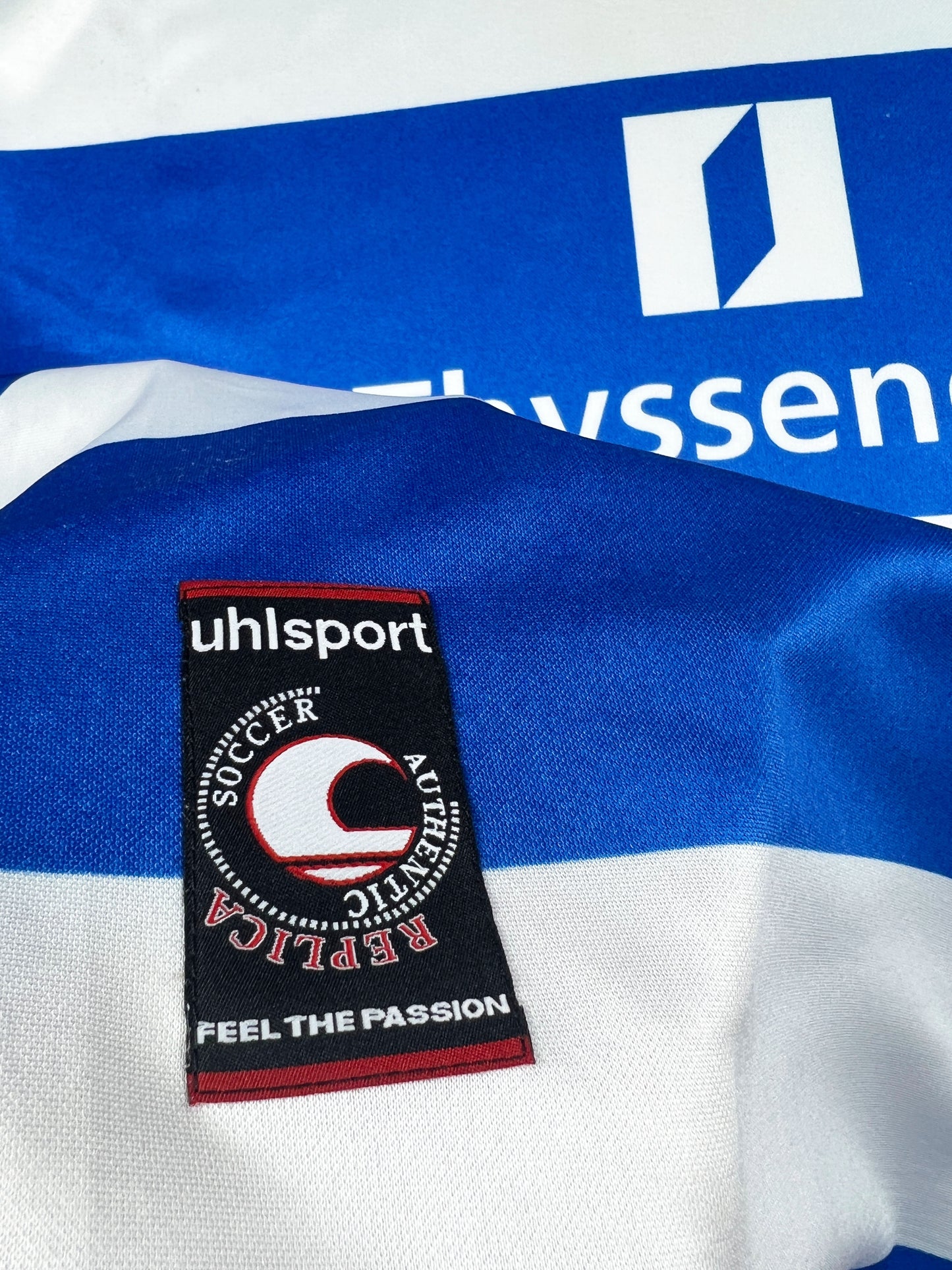 MSV Duisburg 1999-00 Heim Trikot L Uhlsport