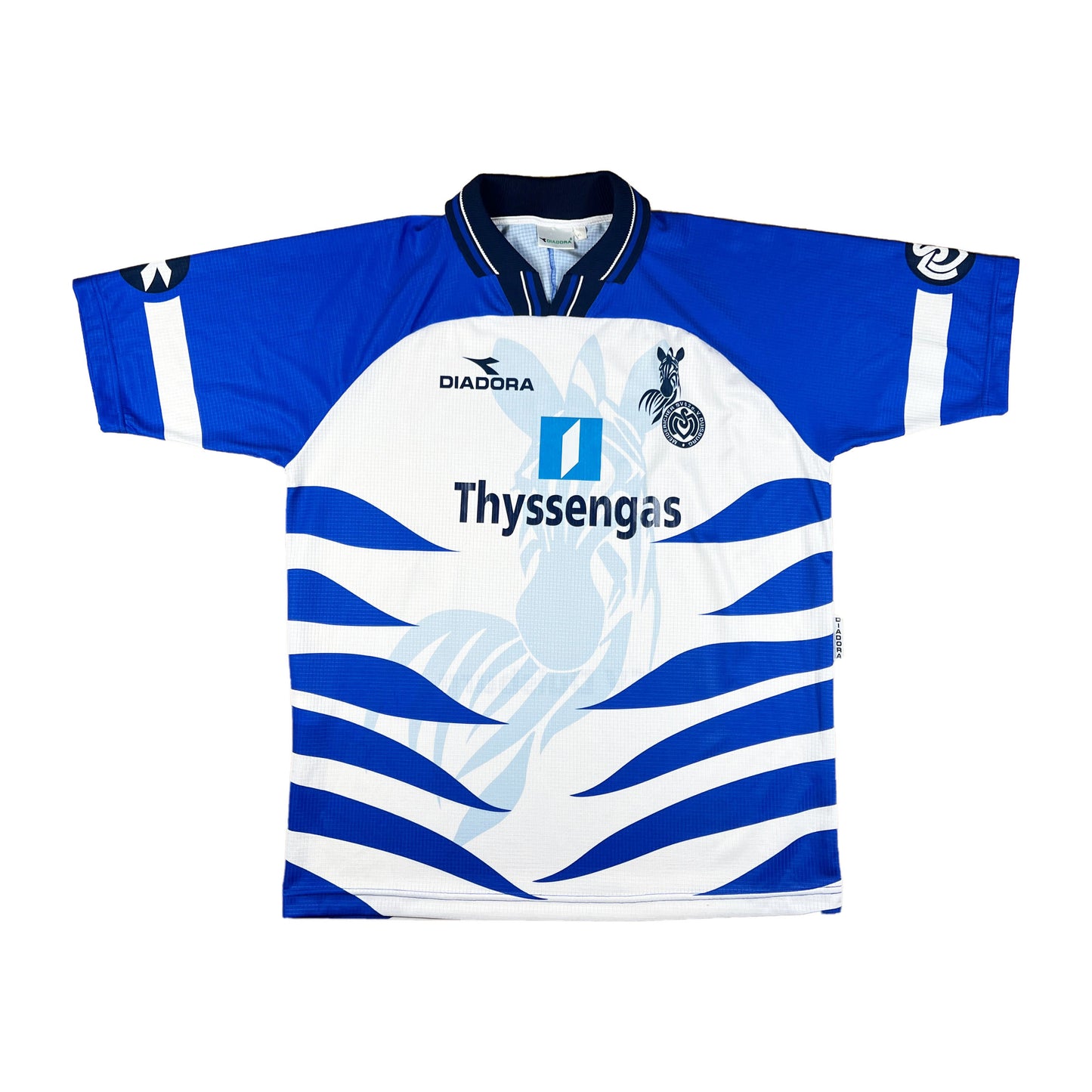 MSV Duisburg 1998-99 Heim Trikot XL diadora