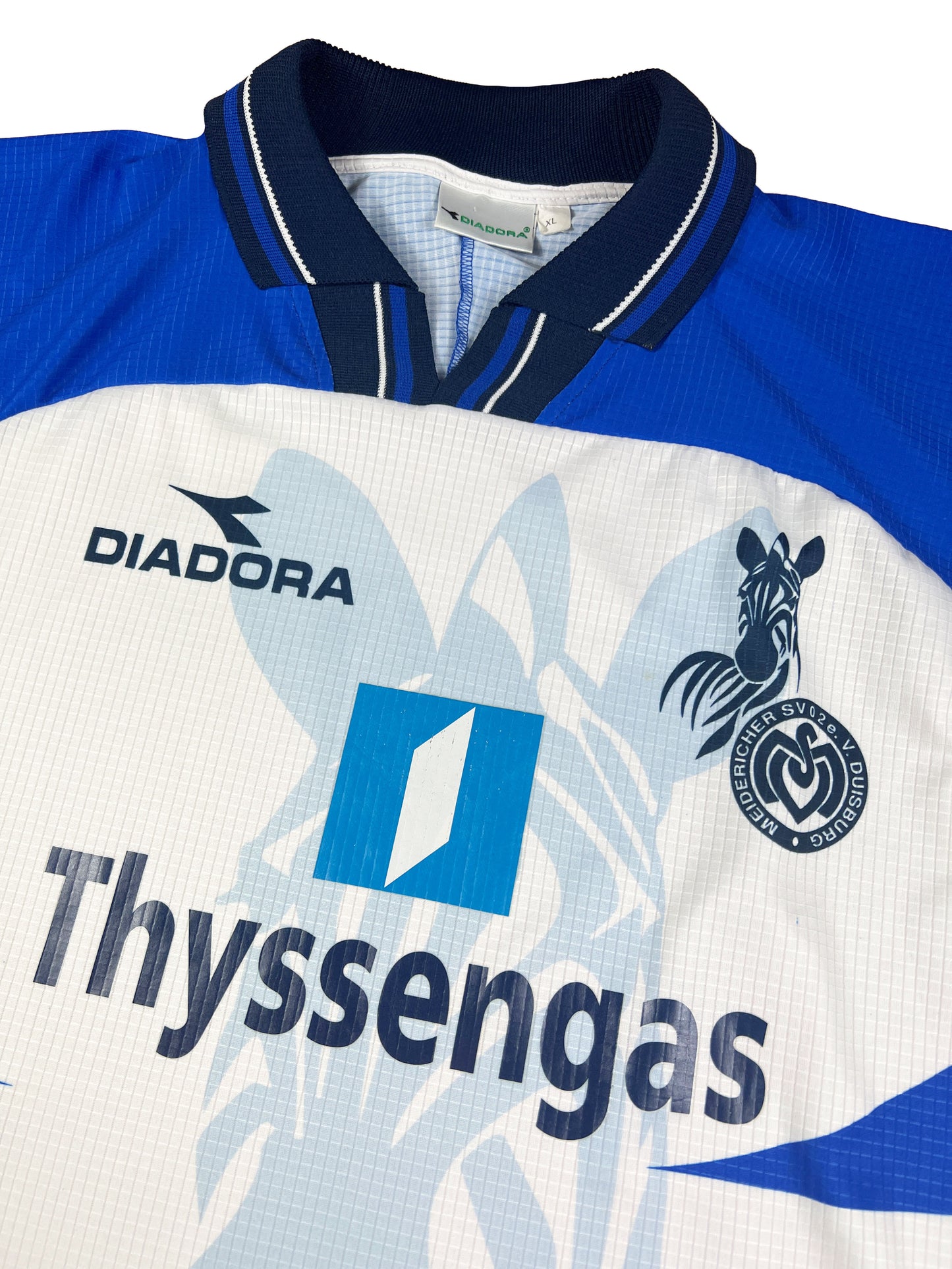 MSV Duisburg 1998-99 Heim Trikot XL diadora