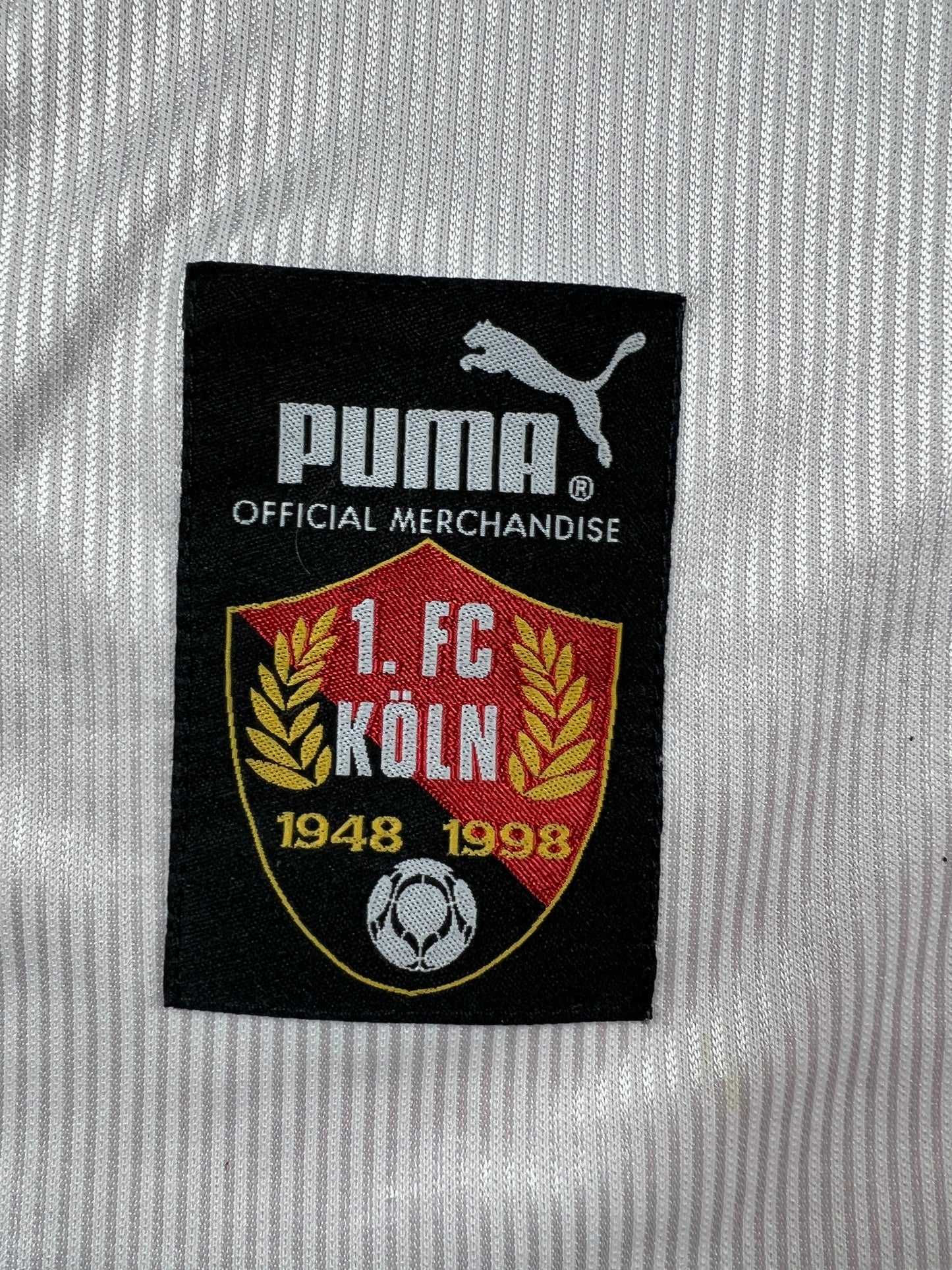 1.FC Köln 1997-98 Sonder Trikot L *50 Jahre* puma