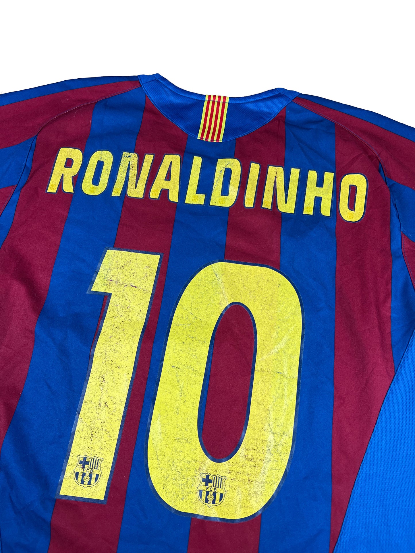 Barcelona 2005-06 "Ronaldinho" Heim Trikot L nike