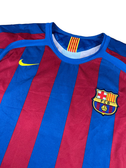 Barcelona 2005-06 "Ronaldinho" Heim Trikot L nike