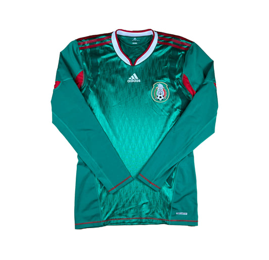 Mexiko 2010-11 Heim Trikot L Adidas TECHFIT