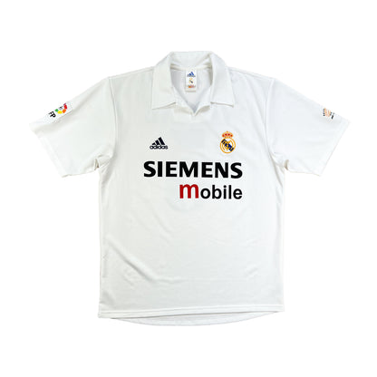 Real Madrid 2002-03 "Zidane" Heim Trikot "M" adidas *100 Jahre Jubiläum*