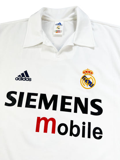 Real Madrid 2002-03 "Zidane" Heim Trikot "M" adidas *100 Jahre Jubiläum*