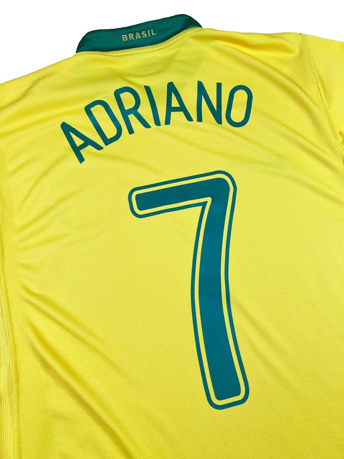 Brasilien 2006-08 "Adriano" Heim Trikot M nike