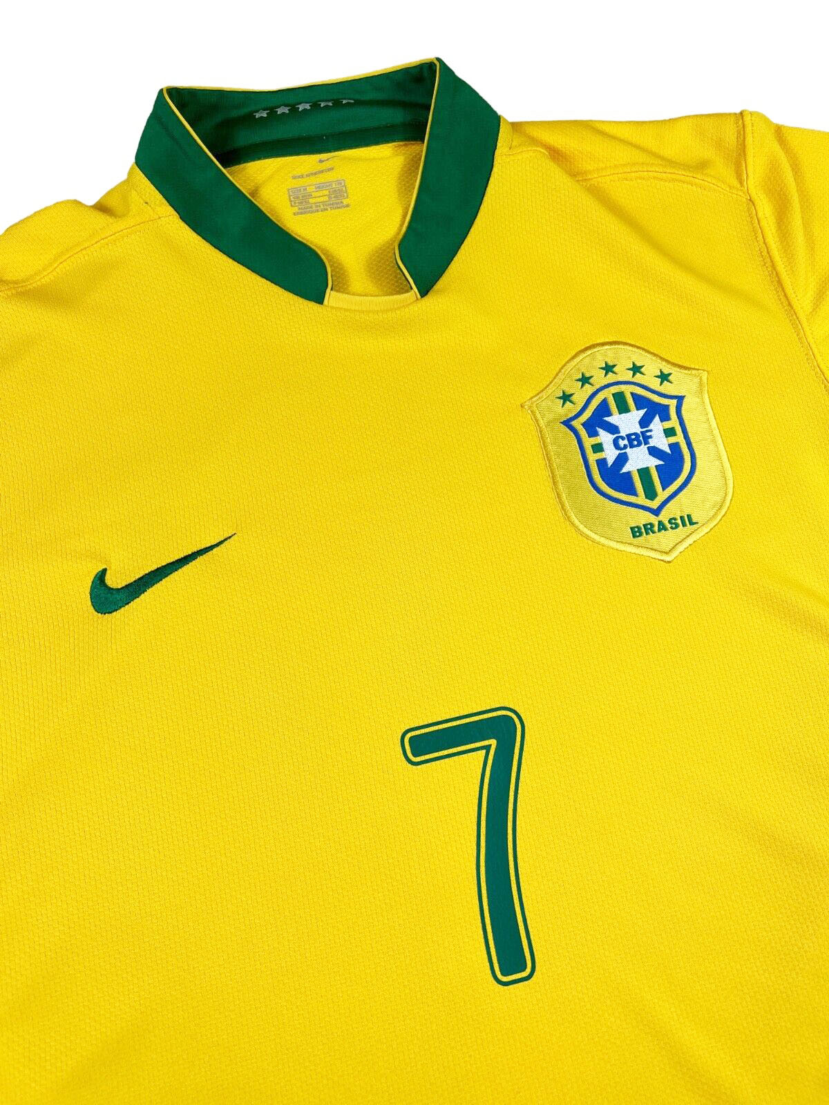 Brasilien 2006-08 "Adriano" Heim Trikot M nike