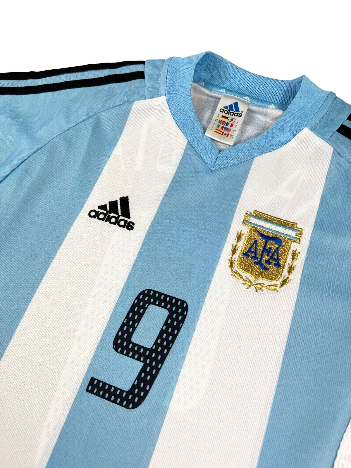 Argentinien 2002-04 "Batistuta" Heim Trikot M adidas