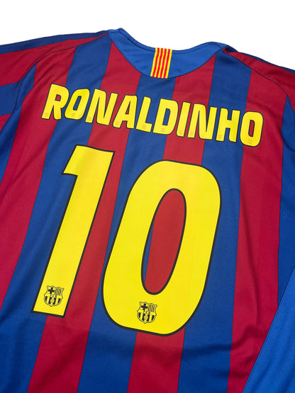 Barcelona 2005-06 "Ronaldinho" Heim Trikot XXL nike total 90