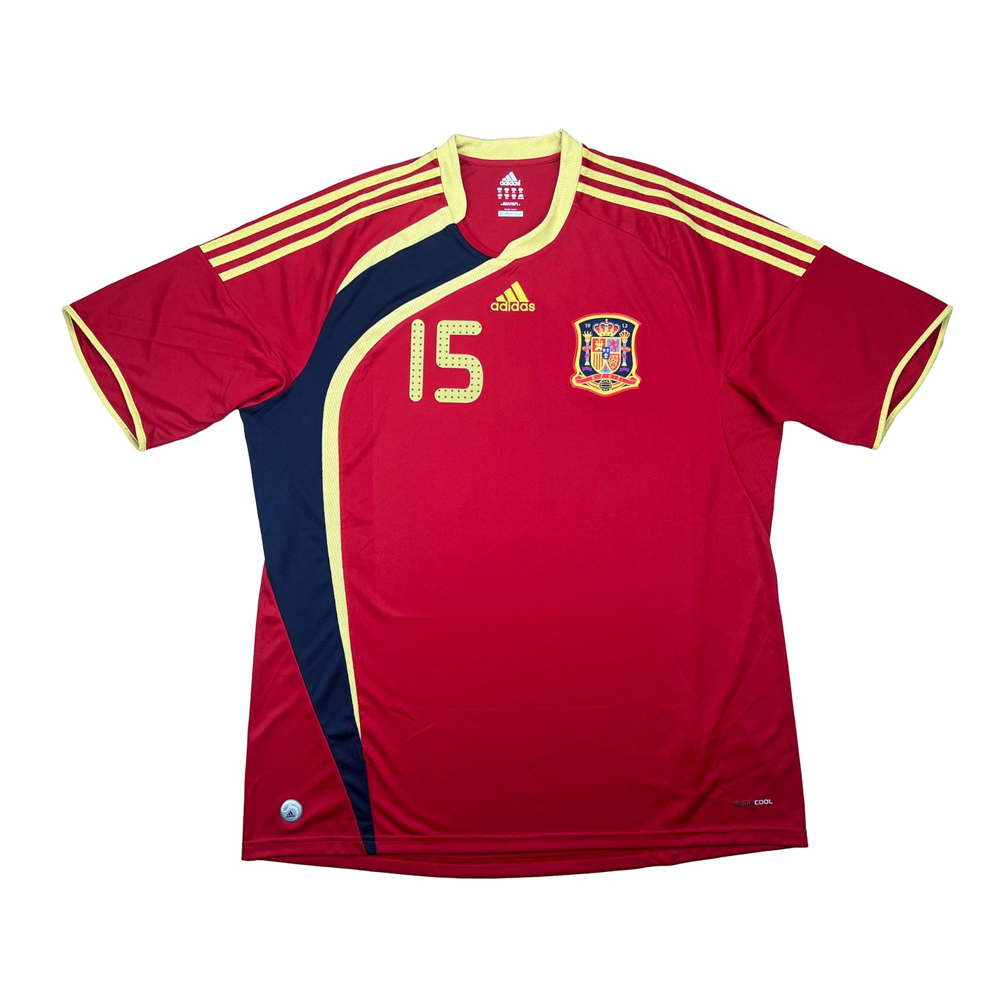 Spanien 2009-10 "Sergio Ramos" Heim Trikot XXL adidas