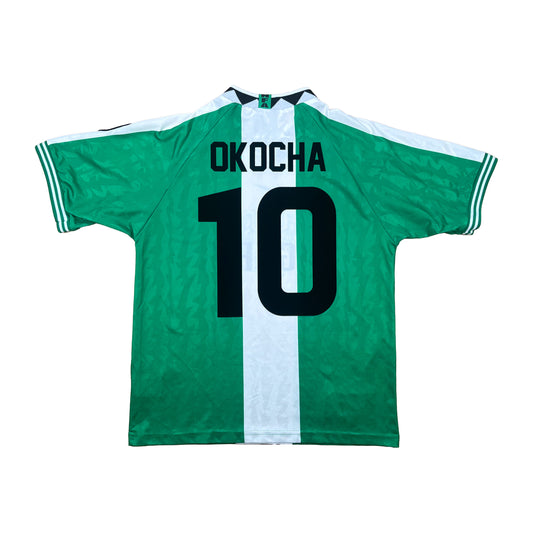 Nigeria 1996 "Jay Jay Okocha" Heim Trikot S nike