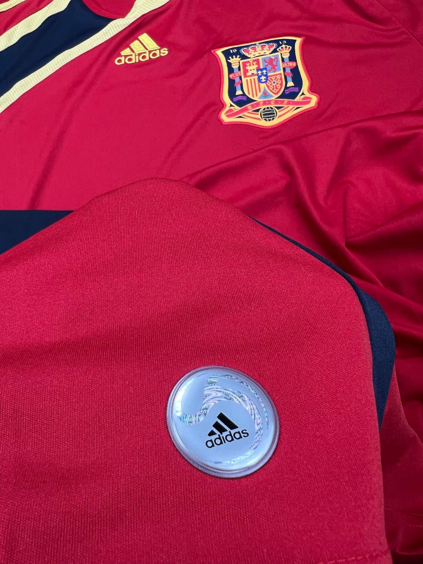 Spanien 2009-10 Heim Trikot XXL adidas