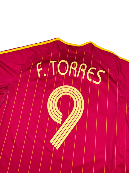 Spanien 2006-08 "F.Torres" Heim Trikot L adidas