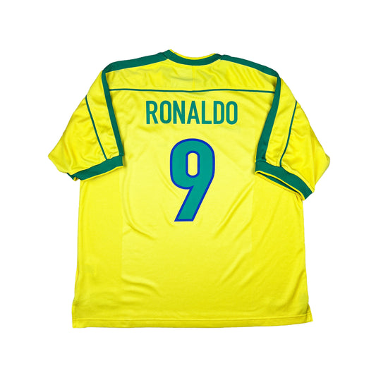 Brasilien 1998-00 "Ronaldo" Heim Trikot XXL nike