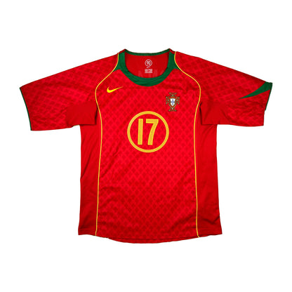 Portugal 2004-06 "C.Ronaldo" Heim Trikot M nike total 90