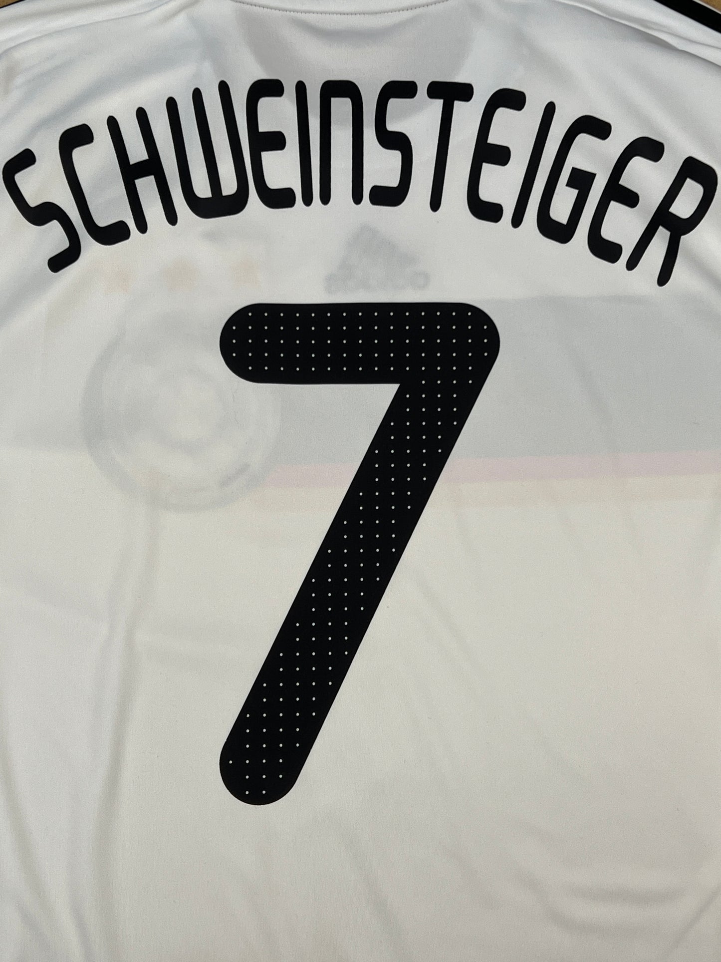 Deutschland 2008-09 "Schweinsteiger" Heim Trikot "XXL" adidas