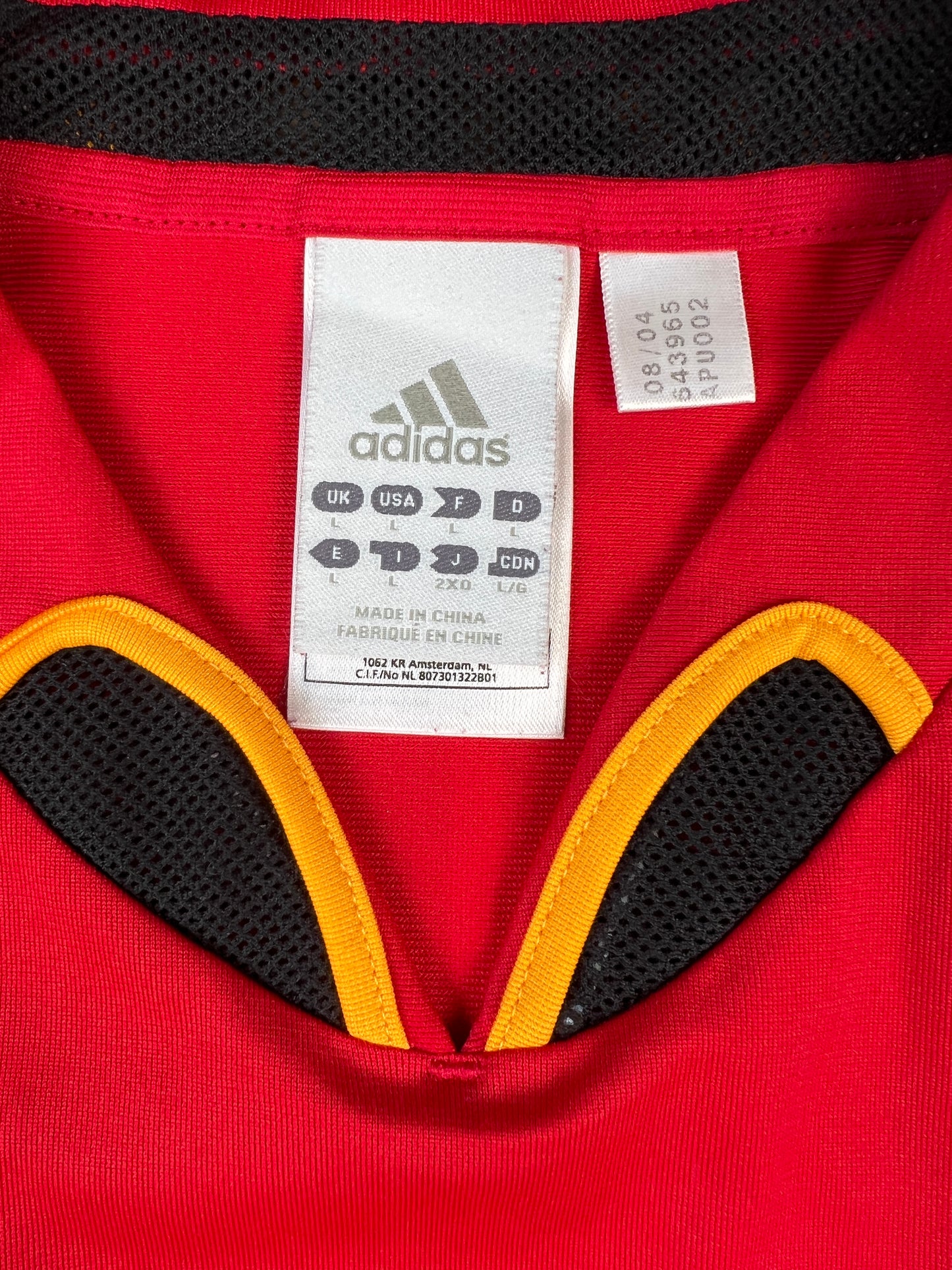 Deutschland 2004-05 "Ballack" Drittes Trikot L adidas