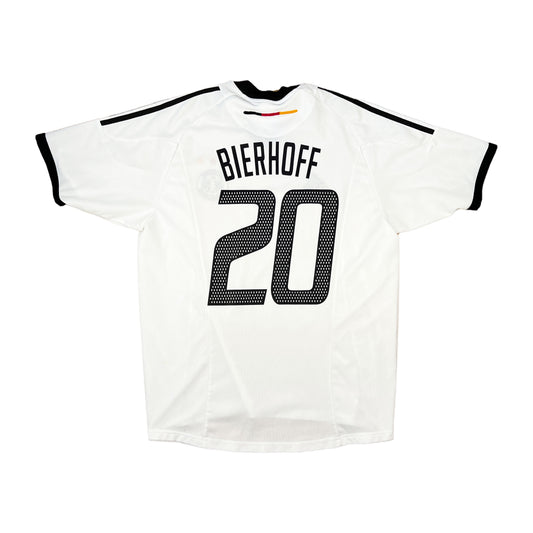 Deutschland 2002-04 "Bierhoff" Heim Trikot "L" adidas